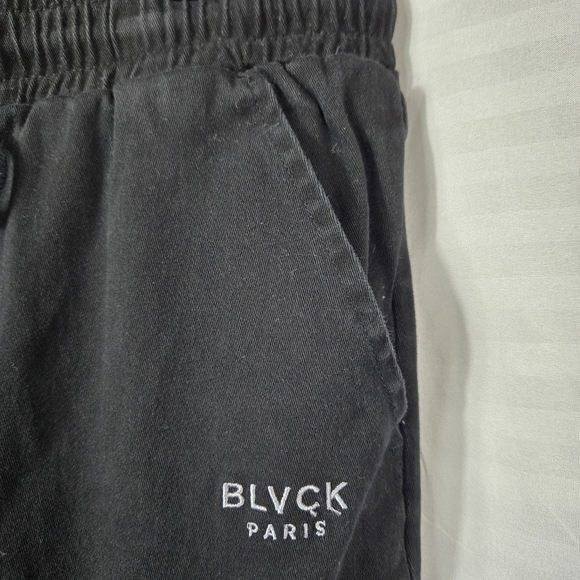Blvck Paris Tokyo Pants Soft Elastic Denim  Men Sz XS Hip Hop Active Jogger - Picture 7 of 11